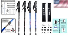 Comfort-Grip Trekking Poles – 24 Replacement Tips