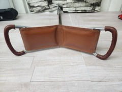 Vintage Gamebird Shooting Walking Stick Leather Seat – Made in England