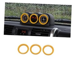 Compass Decorative Fit for FJ Cruiser Yellow Frame Triptych Combination