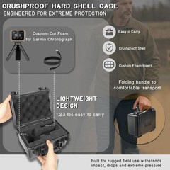 Storage Case for Garmin Xero C1 Pro Chronograph, for Rifle Shooting Chronograph