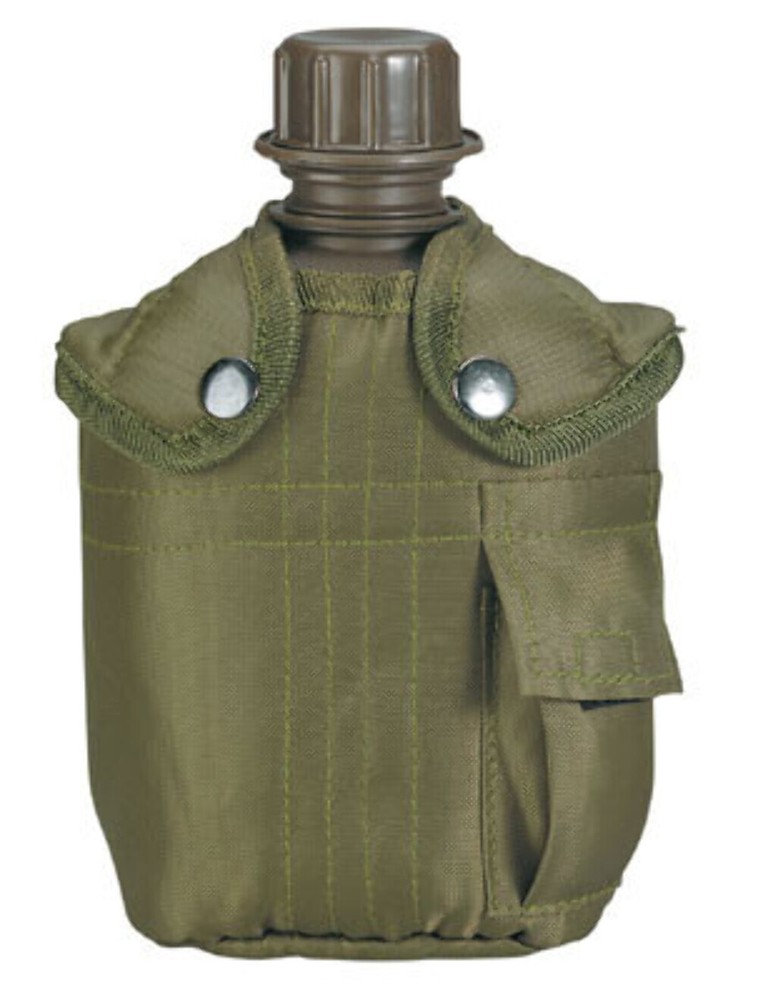 G.I. Style Plastic Canteen w/Cover