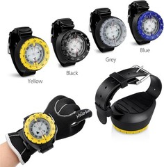 Professional Waterproof 5ATM Dive Wrist Scuba Compass TPU Band Sports Diving