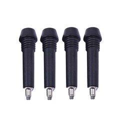 4 Pcs Carbon Tungsten Steel Trekking Accessories Climbing Rod Tip