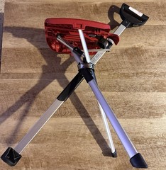 STEP2GOLD | Ta-Da Chair Series 2 | Trekking Hiking Pole | Red | 36.2” | 12092