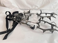 Vintage GAB Crampons Ice Climbing Mountaineering Adjustable Made West Germany