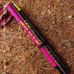 1 Pair Carbon Fiber Folding Trekking Poles Lightweight Hiking Walking Stick