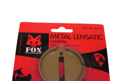Fox Outdoor 39-22 Metal Lensatic Compass And Pouch