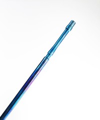 Handcrafted Solid Titanium Walking Cane