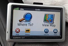 Garmin Nüvi 1450 Auto GPS – Bundle 12v Charging Cable New Suction Base/See Video