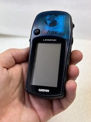 Garmin eTrex Legend Blue w/Case – **MINT CONDITION**