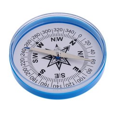 4 Inch Dia. Large Compass / North with & Case