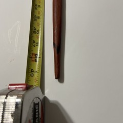 Hand Carved Wooden Hiking Stick Unique Tribal Face Design Good Condition