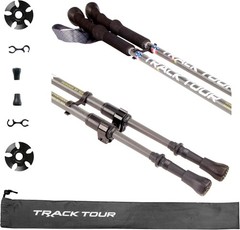 Carbon Fiber Trekking Poles Ultra Lightweight Hiking Poles Walking Sticks with