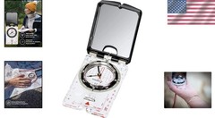 Versatile MC-2 Compass: Perfect for Trekking, Hiking, and Mountain Biking