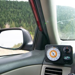 Sun Company Navigat’r 6 – Six-Function Dashboard Instrument for Car and Truck