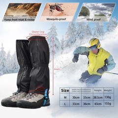 Breathable Hiking Gaiters Waterproof for Jungle Trekking Snow Climbing