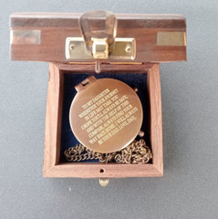 To my daughter Personalized Working Compass, Anniversary Gift, Graduation Gift