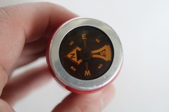 Vintage Kumbak Whistle & Compass Survival Tool, All in One, Germany