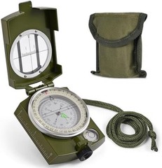 Waterproof Multipurpose Survival Camping Hiking Compass Geological Digital Comp