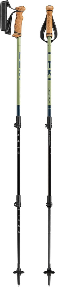 LEKI Legacy Lite Trekking Poles – Aluminum Collapsible Lightweight Walking Poles