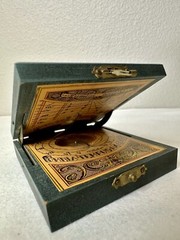 RARE Vintage Antique Solar Calendar Pocket Compass : Villa Alcor Made In Spain