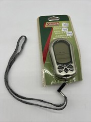 Coleman Digital Compass Temp Time Date Compass Alarm Stopwatch Thermometer Open