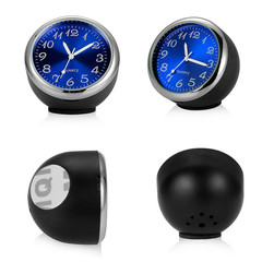 Removable Car Dashboard Panel Clocks + Thermometer + Hygrometer 3 in 1 Set Motor