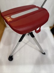 STEP2GOLD Ta-Da Chair Series 2, Portable Trekking Hiking Pole Red 32.3” New