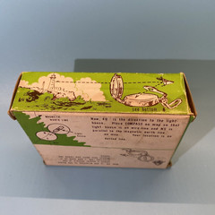 Lensatic Compass, Model 680 liquid filled for use on land/water unbranded Japan