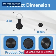 GPS Tracker for Vehicles, No Subscription Required, Car Locator Compatible with