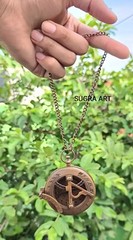SUGRA ART Trust in The Lord… Famous Quote Sundial Compass with Leather case