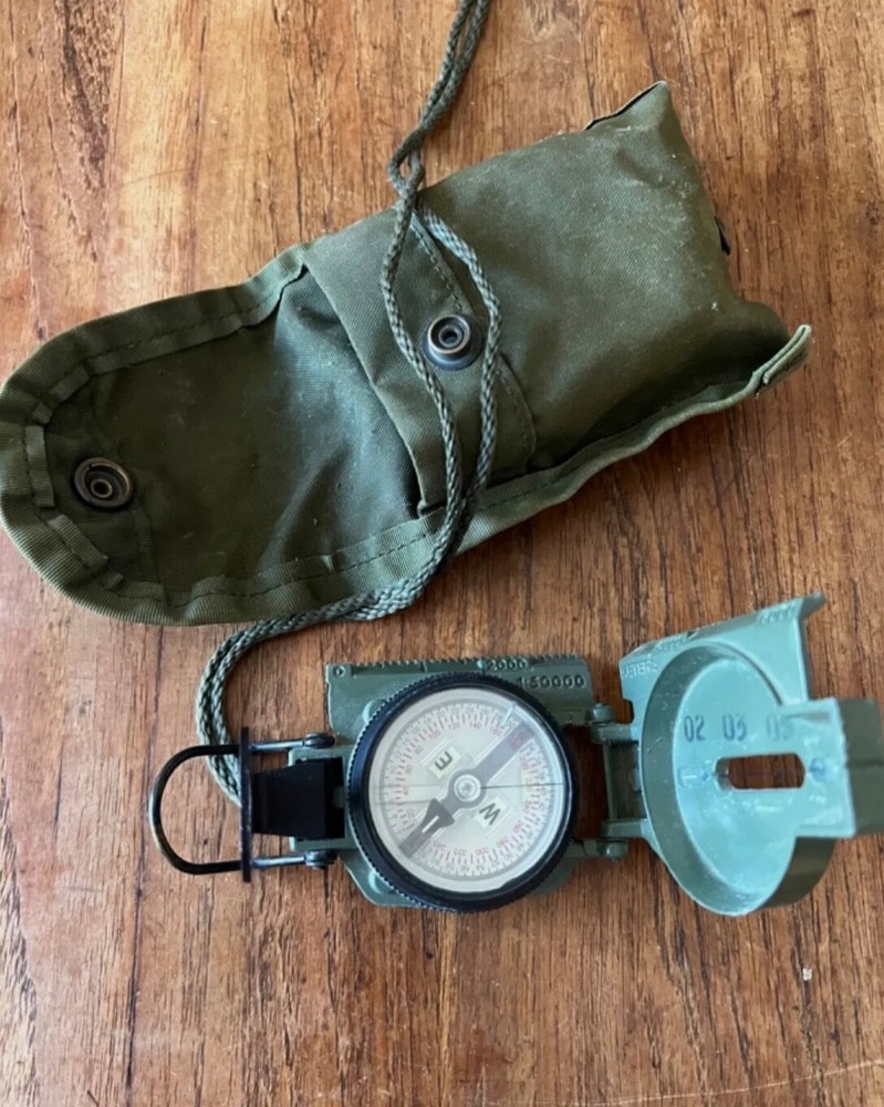 Cammenga CG27 Lensatic Compass – Green Cammenga 27 Phosphorescent Lensatic Compa