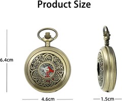 Retro Pocket Compass Copper Alloy Compact Portable Waterproof Design Hiking