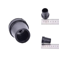 19mm Walking Stick Cane Crutch Pad Rubber Heavy Duty Ferrule End Bottom~gw