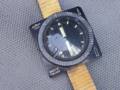 UNTESTED AMF Voit Vintage Scuba Diver Dive Diving Wrist Compass Finland AS IS