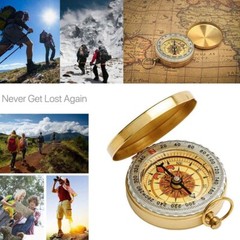 Waterproof Survival Gear Compass Camping Hiking Scouting NIB :B19-25
