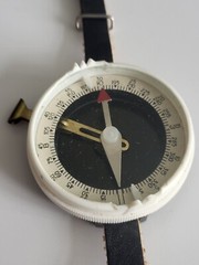 Vintage Soviet Army Wrist Compass “Adrianov” Original USSR