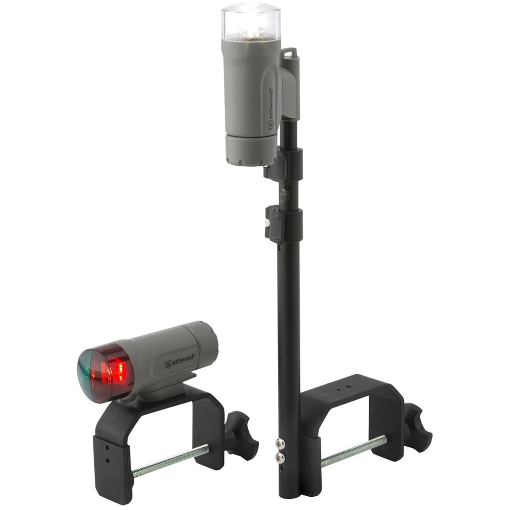Marine Gray Clamp-On Navigation Lights