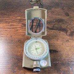 Pocket Transit Army Geology Compass for Outdoor Hiking Camping Survival Marching