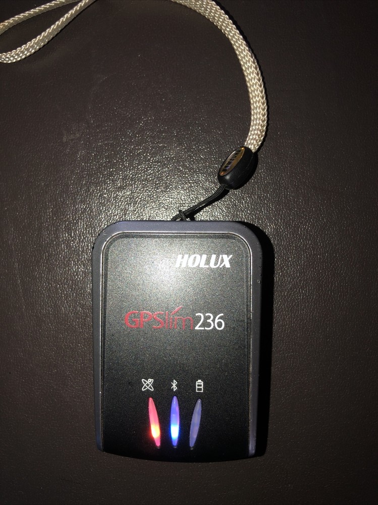 Holux GPSlim236 GR-236 96033-00 Wireless GPS Receiver Bluetooth