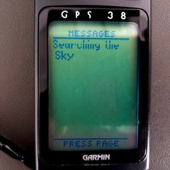 Garmin GPS 38 Handheld Hiking Geocaching Personal Navigation Device Tested READ