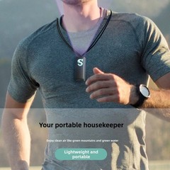 Neck Air Purifier with 28 Million Negative Ions and USB Charging Cable