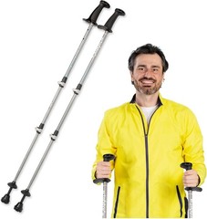 ACTIVATOR 2 Nordic Walking Poles with Carbide Tips – Adjustable for 4’2″ to 6’4″
