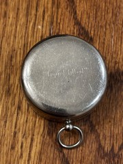 Vintage Compass With Lock and Direction Arrow Made in Germany Liquid Filled PIC