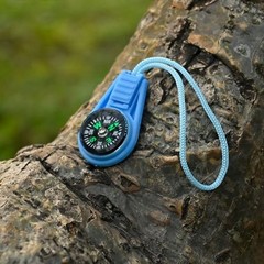 Compass for Kids Mini Compass Keychain Multi-Color Button Compasses for 10 pcs