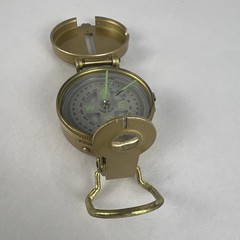 Vintage “Kiffe” Military Style Lensatic Compass Japan Liquid Filled Rare