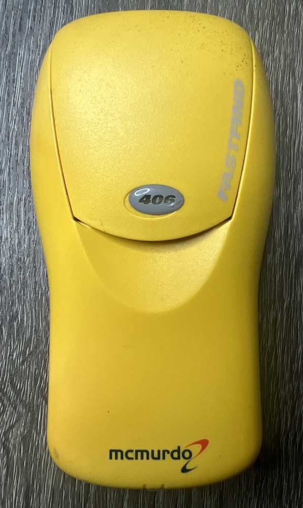 Mcmurdo Fastfind Plus PLB GPS 406 GPS Personal Location Beacon Fishing Hiking