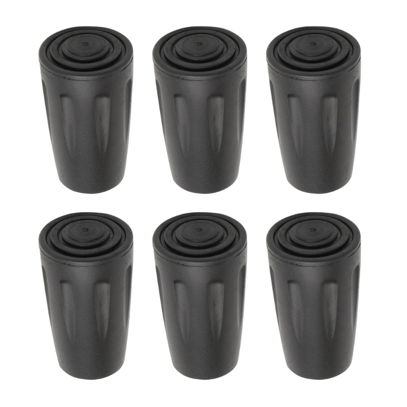 Hikings End Crutch Tip Head Protectors Walking Replaceable Tip Set