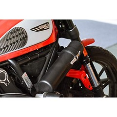 Motorcycle Off-Road Universal Tool Tube Small 80MM Black With Lock Ring