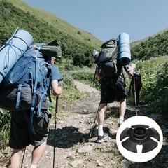 4Pcs Trekking Pole Accessories 52mm Walking Hiking Stick Snow Basket Replacement